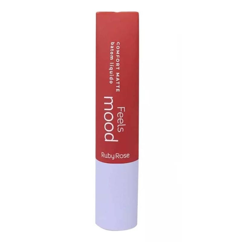 Batom Líquido Comfort Matte Ruby Rose 4 1ml Mais Vaidosa Batom