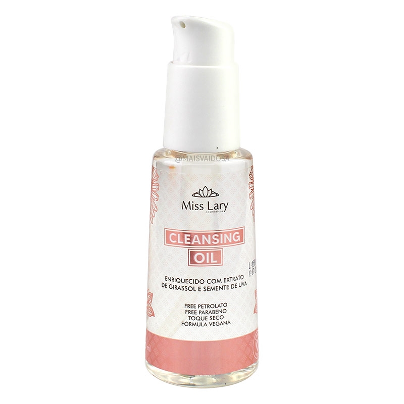 Cleansing Oil Miss Lary | Mais Vaidosa - Cleansing Oil Miss Lary - Miss ...