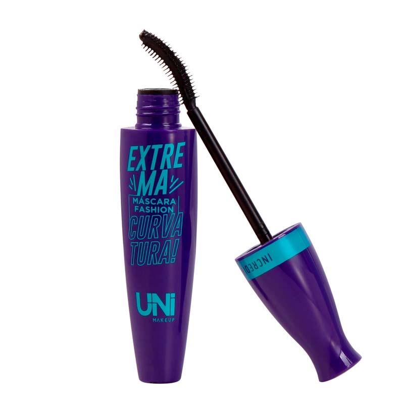 Máscara Fashion Extrema Curvatura Uni Makeup Mais Vaidosa Máscara