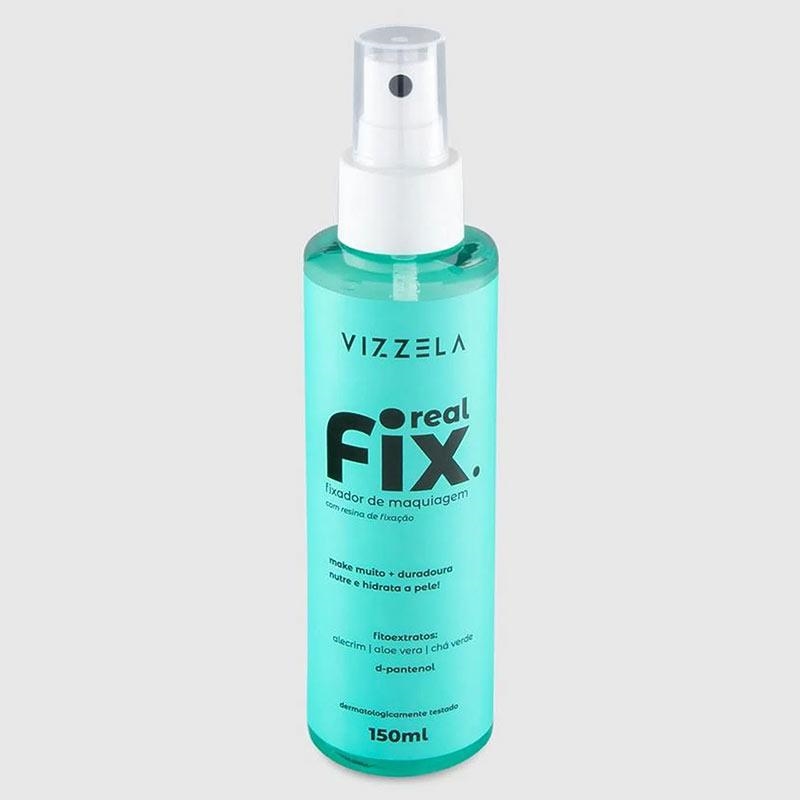 Fixador de Maquiagem Real Fix Vizzela, Mais Vaidosa - Fixador de Maquiagem  Real Fix Vizzela - Vizzela Cosméticos