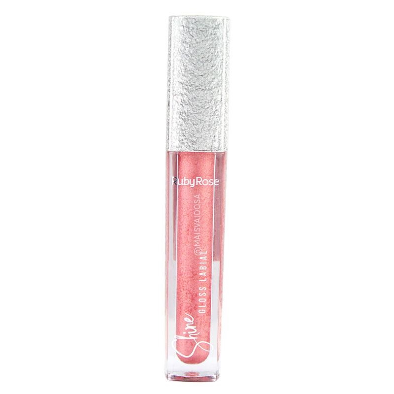 Gloss Labial Shine Ruby Rose Mais Vaidosa Gloss Labial Shine Ruby Rose Ruby Rose