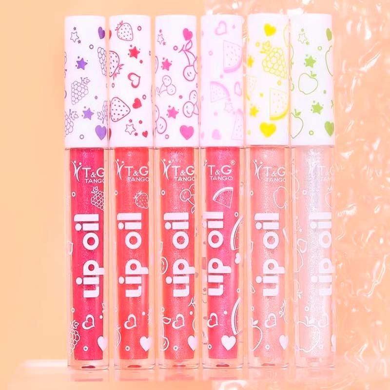Kit 6 Lip Oil Glitter T&G Mais Vaidosa Kit 6 Lip Oil Glitter T&G