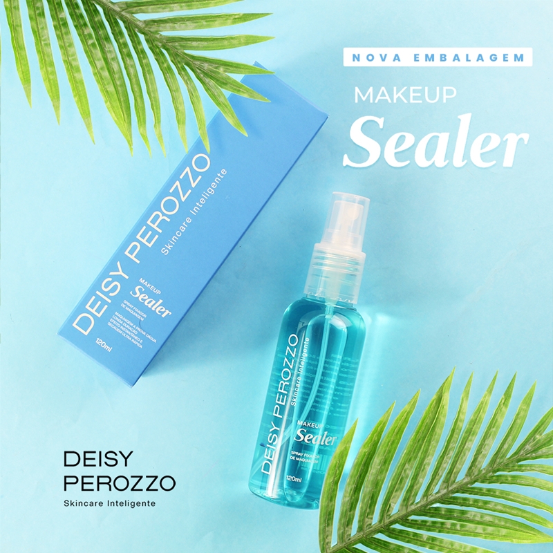 MAKEUP SEALER TRADICIONAL- FIXADOR DE MAQUIAGEM - 120ML - DEISY PEROZZO -  Box da Beleza, Cosméticos e Maquiagem